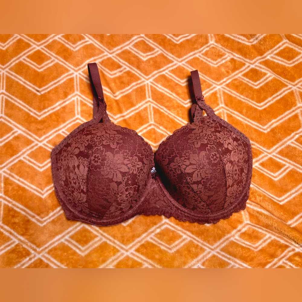 PINK Victoria's Secret | 34G | Carmel | Lace Balconette Bra